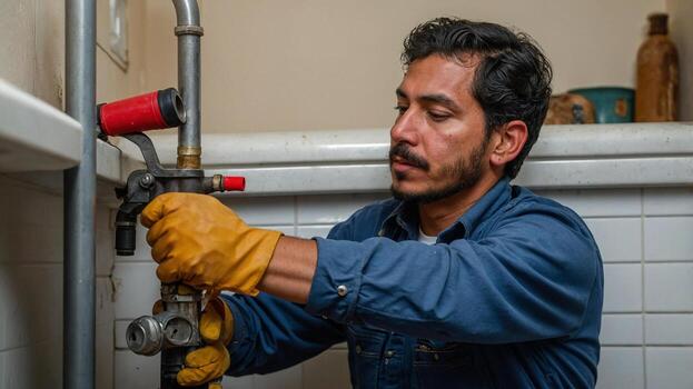 Total Plumbing engineers at work