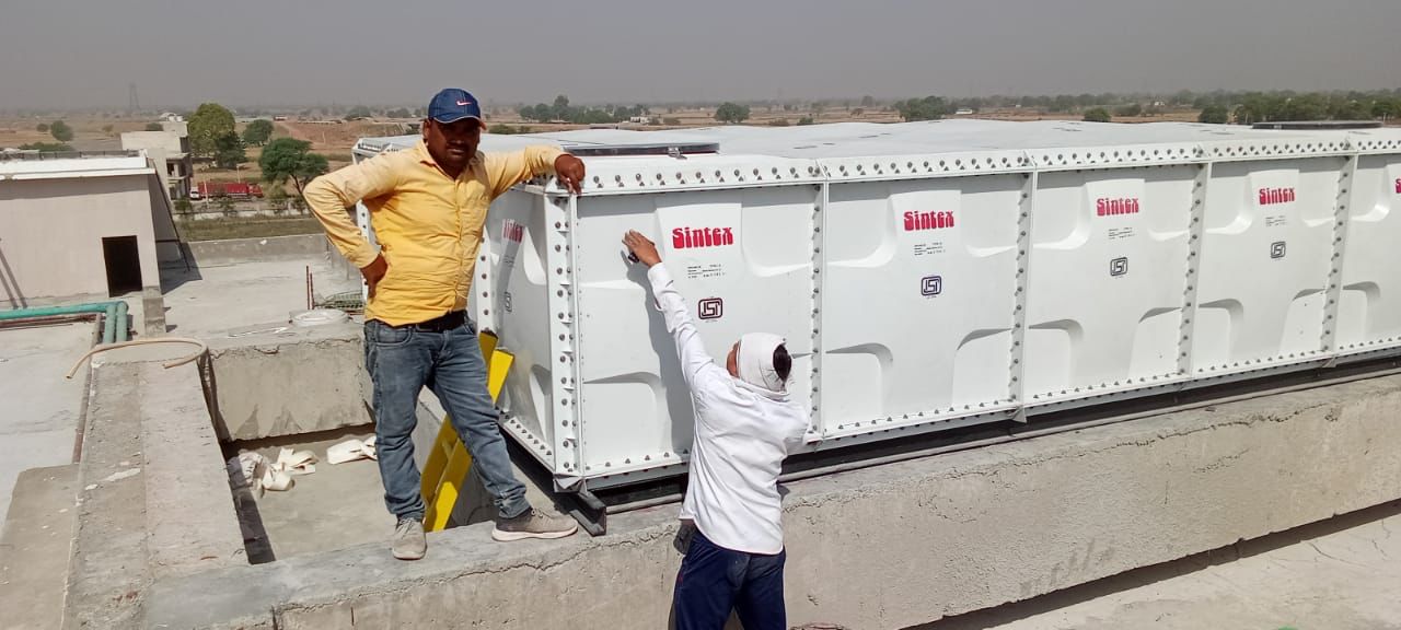 Water Tank Installation